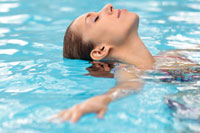 Rückenschwimmer